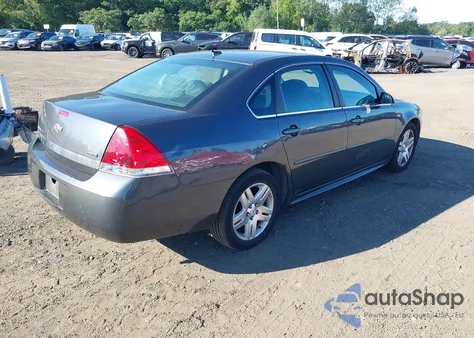 2011 Chevrolet Impala Lt from USA, damaged, VIN 2G1WG5EK9B1203708